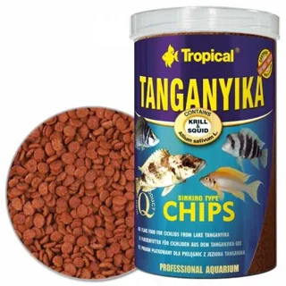 غذا ماهی آکواریوم Tanganika chips tropical